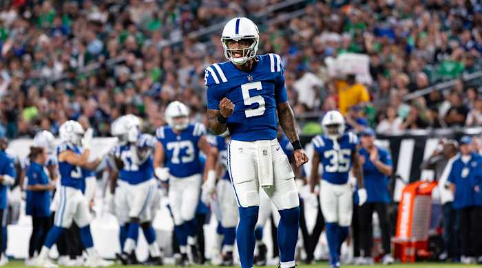 Indianapolis Colts rookie quarterback Anthony Richardson